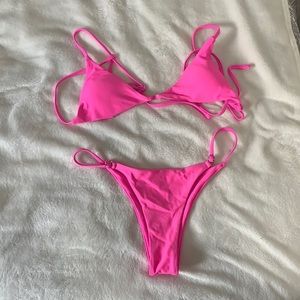 Pink Zaful Bikini